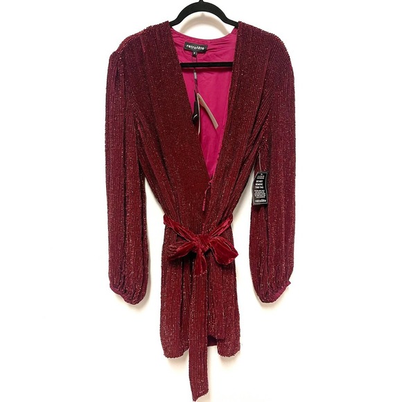 Retrofete Purple Mini Dress - Picture 7 of 14